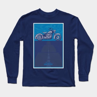 vintage harley poster Long Sleeve T-Shirt